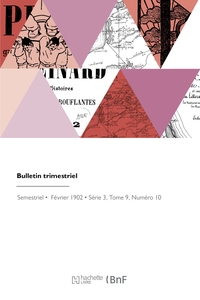 Bulletin trimestriel