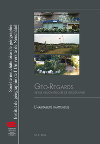 GEO-REGARDS, N  9/2016. L'HABITABILITE INATTENDUE