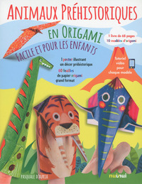 Animaux préhistoriques en origami - facile et pour les enfants