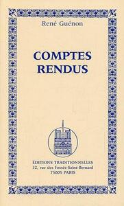 COMPTESRENDUS  RENé GUENON