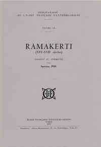 Ramakerti (XVIe-XVIIe siècles) (traduit et commenté)