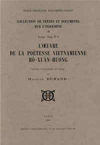 L'oeuvre de la poétesse vietnamienne Ho-Xuan-Huong (Texte Nôm n°2)