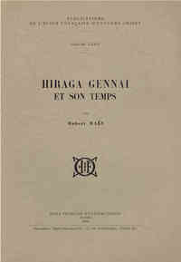 HIRIGA GENNAI ET SON TEMPS