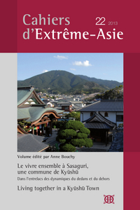 Cahiers d'Extrême-Asie n° 22 (2013)