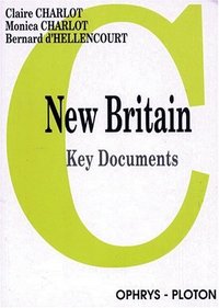 New Britain - key documents