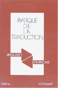 Pratique de la traduction - anglais-français