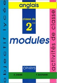 Modules d'anglais - activités de classe