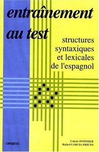 Entraînement au test - structures syntaxiques de l'espagnol