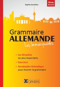 GRAMMAIRE ALLEMANDE