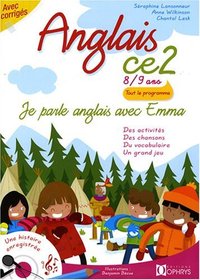 Je parle anglais avec Emma - Anglais CE2 8/9 ans