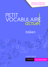 Petit vocabulaire actuel Italien