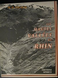 Les Hautes vallées du Rhin - étude de géographie régionale