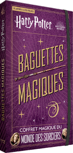 HARRY POTTER - BAGUETTES MAGIQUES - COFFRET MAGIQUE DU MONDE DES SORCIERS