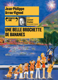 Une belle brochette de bananes