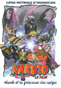DVD NARUTO : NARUTO ET LA PRINCESSE DES NEIGES - 1 DVD