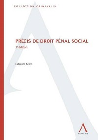 PRÉCIS DE DROIT PÉNAL SOCIAL - 2ÈME ÉDITION