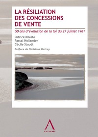 LA RÉSILIATION DES CONCESSIONS DE VENTE