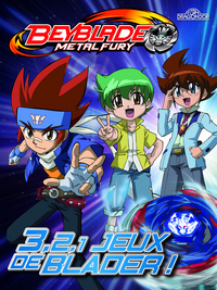 Beyblade metal fury - 3, 2, 1 jeux de blader !