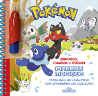 POKEMON - PINCEAU MAGIQUE - BRINDIBOU, FLAMIAOU ET OTAQUIN