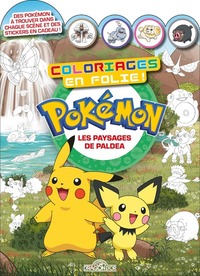Pokémon - Coloriages en folie ! - Les Paysages de Paldea
