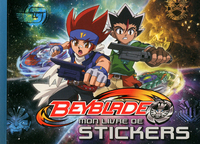 Beyblade mon livre de stickers