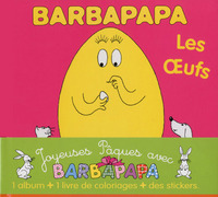 Barbapapa - joyeuses Pâques - les oeufs