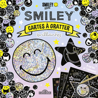 Smiley - Cartes à gratter brillantes