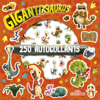 GIGANTOSAURUS - 250 AUTOCOLLANTS