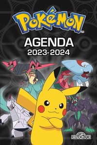 POKEMON - AGENDA 2023-2024 - COUVERTURE NOIRE