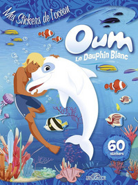 Oum le Dauphin blanc - Mes stickers de l'Ocean