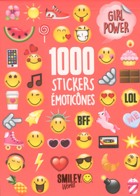 1000 stickers émoticônes - Girl Power