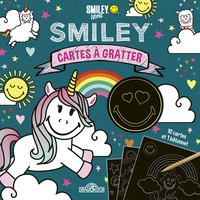 Smiley - Cartes à gratter - Lamas & licornes