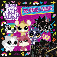 Littlest Pet Shop - Mes cartes à gratter - violette