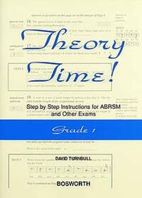 DAVID TURNBULL: THEORY TIME - GRADE 1 LIVRE SUR LA MUSIQUE