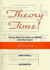 DAVID TURNBULL: THEORY TIME - GRADE 3 LIVRE SUR LA MUSIQUE