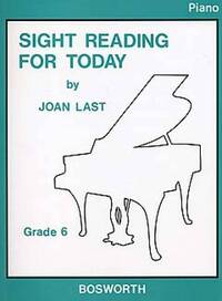 SIGHT READING FOR TODAY: PIANO GRADE 6 PIANO