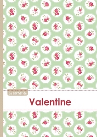 CARNET VALENTINE LIGNES,96P,A5 ROSESTEATIME