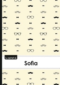 CARNET SOFIA LIGNES,96P,A5 MOUSTACHEHISPTER