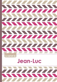 Le carnet de Jean-Luc - Lignes, 96p, A5 - Motifs Violet Gris Taupe