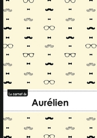 Le carnet d'Aurélien - Lignes, 96p, A5 - Moustache Hispter