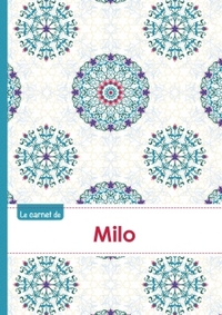 CARNET MILO LIGNES,96P,A5 ROSACESORIENTALES
