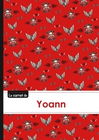 CARNET YOANN LIGNES,96P,A5 BIKERS