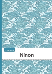 CARNET NINON LIGNES,96P,A5 VAGUEJAPONAISE