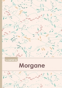 CARNET MORGANE LIGNES,96P,A5 POISSONS