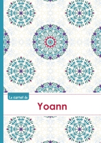 CARNET YOANN LIGNES,96P,A5 ROSACESORIENTALES