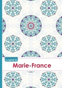 Le carnet de Marie-France - Lignes, 96p, A5 - Rosaces Orientales