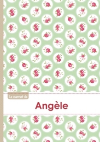 Le carnet d'Angèle - Lignes, 96p, A5 - Roses Tea time