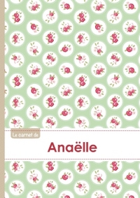 Le carnet d'Anaëlle - Lignes, 96p, A5 - Roses Tea time