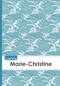 Le carnet de Marie-Christine - Lignes, 96p, A5 - Vague Japonaise
