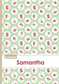 CARNET SAMANTHA LIGNES,96P,A5 ROSESTEATIME